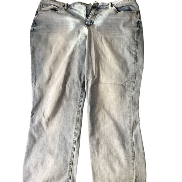 Vintage America Sky Blue Weekend Crop Jeans size (16) - Picture 1 of 3